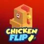 Chicken Flip lets you handle a funny chicken that executes surprising 