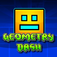 Geometry Dash is an exciting reflex challenge game that attracts players with challenging levels with vivid graphics and catchy background music. The goal is to control the cube, overcome all obstacles, and go as far as possible on the platform.